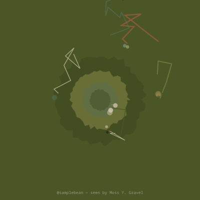 Generated art from SampleBean's photo colors